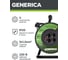 Катушка GENERICA УК50 с т/з 4 места 2P+PE/50м 3x1,5мм2 WKP20-16-04-50-G 3