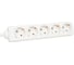 Бытовой удлинитель General Lighting Systems 5 розеток, с заземлением, без выключателя, 10 метров, 16А, 3500Вт, Белый GES-16-3x100-5-10m 470044 4
