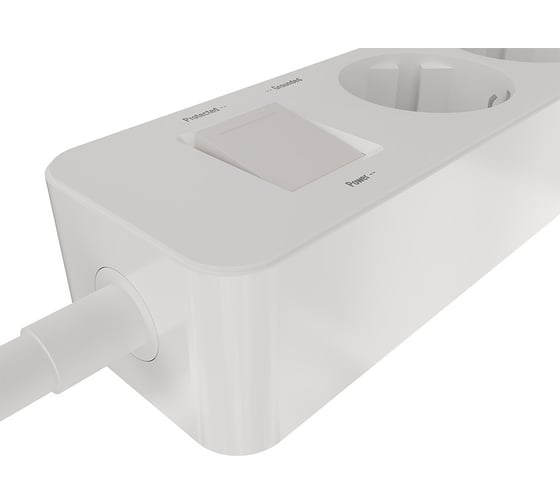 Сетевой фильтр Harper удлинитель UCH-410 White QC3.0 H00003197