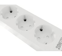 Сетевой фильтр Harper удлинитель UCH-440 White PD3.0 H00003204