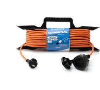 Удлинитель Лепсе ГОСТ ПВС 2x1 10А 10м IP44 на рамке 007.034