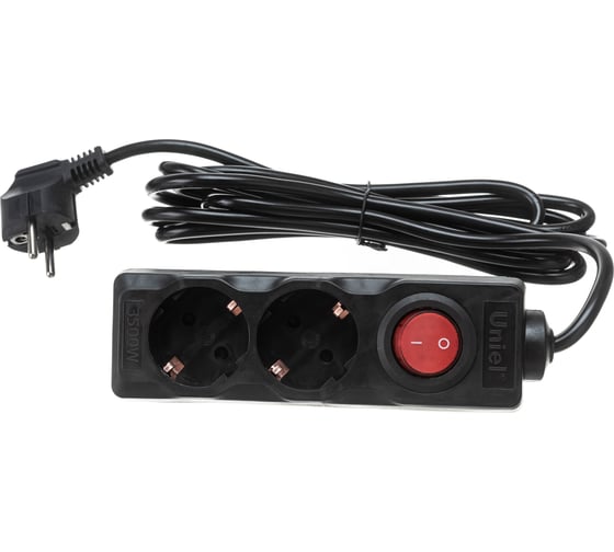 Удлинитель Uniel S-GCD2-3B BLACK UL-00003607 1