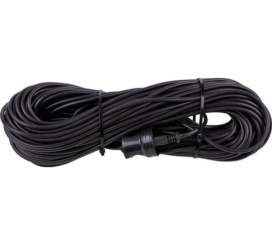 Силовой удлинитель-шнур TDM ELECTRIC народный, ПВС, 2200 Вт, без заземления, 40м, штепсельное гнездо SQ1307-0209
