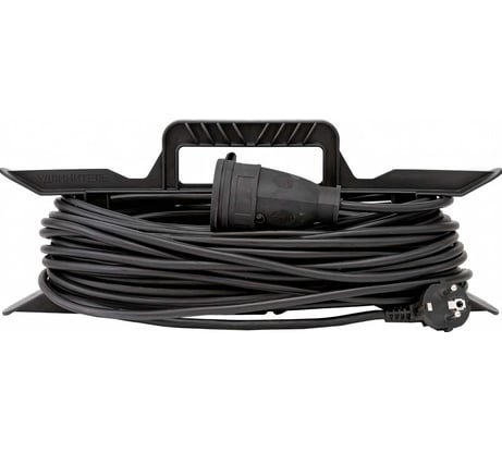 Силовой удлинитель на рамке Glanzen штепсельное гнездо ПВС 3x1,5 30 м арт. ER-30-003 00-00006721