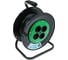 Удлинитель на катушке LUAZON Lighting, 4 розетки, 20 м, 10 А, ПВС 3x0.75 мм2, с з/к, IP20 5384804 1