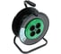 Удлинитель на катушке LUAZON Lighting, 4 розетки, 15 м, 10 А, ПВС 3x0.75 мм2, с з/к, IP20 5384803 1