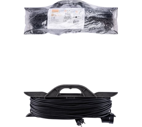 Силовой удлинитель-шнур на рамке TDM ELECTRIC народный ПВС 2200 Вт без заземления, 40м, штепсельное гнездо SQ1307-0309