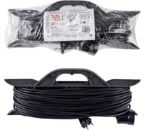 Силовой удлинитель-шнур на рамке TDM ELECTRIC народный ПВС 2200 Вт без заземления, 50м, штепсельное гнездо SQ1307-0310
