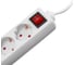 Удлинитель LUAZON Lighting, 3 розетки, 10 м, 6 А, 1300 Вт, 3x0.75 мм2, с з/к, с выкл., Б 5187790 4