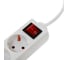Удлинитель LUAZON Lighting, 3 розетки, 3 м, 10 А, 2200 Вт, 3x1.5 мм2, с з/к, с выкл., Б 7059870 4