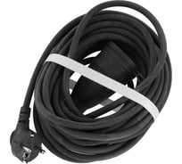 Удлинитель LUAZON морозостойкий Lighting, 1 розетка, 10м, 16А, КГ 3x1.5 мм2, с з/к, IP44, 7139015