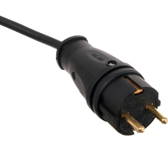 Удлинитель LUAZON морозостойкий Lighting, 3 розетки, 10 м, 16 А, КГ 3x1.5 мм2, с з/к, IP44 5384799