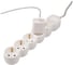 Удлинитель Jazzway EX-05GS-300 (5 x 3) заземление, шторки, выключатель с подсветкой 5034839 5