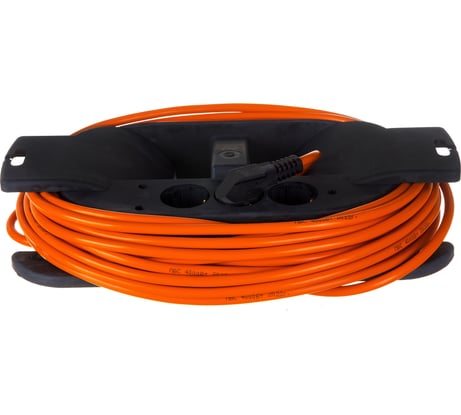 Удлинитель на каучуковой рамке Gigant Professional PEC-018 ПВС 3х2,5 4000Вт 3 розетки 15м 80048