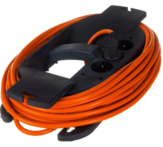 Удлинитель на каучуковой рамке Gigant Professional PEC-018 ПВС 3х2,5 4000Вт 3 розетки 15м 80048