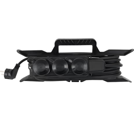 Удлинитель на каучуковой рамке Gigant Professional PEC-022 с/з КГ 3х2,5 4000Вт 3 розетки 10м 80052