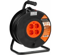 Удлинитель на катушке ЮПИТЕР 20 м 4 розетки 3,5кВт JP8404-04
