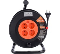 Удлинитель на катушке ЮПИТЕР 20 м 4 розетки 3,5кВт JP8403-04