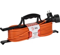Силовой удлинитель ЭРА UFx-1e-3x1-20m на рамке с заземлением 1 розетка 20м ПВС 3x1мм, Б0048666