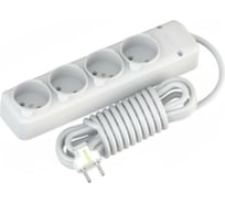 Удлинитель NE-AD 4 гнезда без заземления 3м, 10А, 250В 3019-3