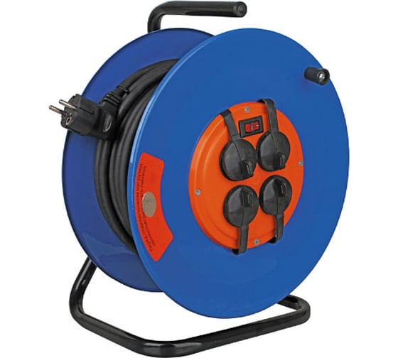 Удлинитель на катушке с заземлением SK 4x50x1,5R-Z (УС1-43114) Volsten 10798