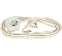 Электрический удлинитель с заземлением, 5м СВЕТОЗАР SV-55013-5