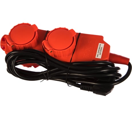 Электрический удлинитель с заземлением и выключателем, 3м, СВЕТОЗАР SV-55017-3