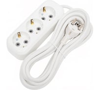 Сетевой удлинитель с заземлением, 3-местный, 5м У3-Е LUX 4606400414650