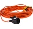Удлинитель силовой б/катушки УС1-Е-30 (У-161) LUX ПВС 3x0.75 30м, 10А, 1 розетка с з/к 4606400605379 4