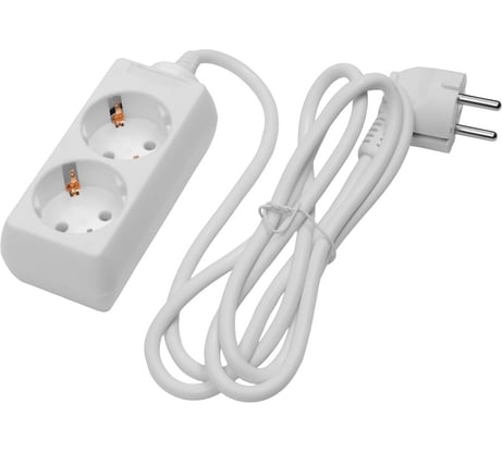 Бытовой удлинитель с заземлением Volsten S 2x1,5-Z, 9308