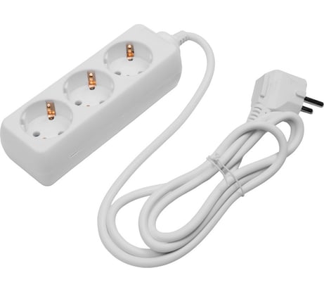 Бытовой удлинитель с заземлением Volsten S 3x1,5-Z, 9311