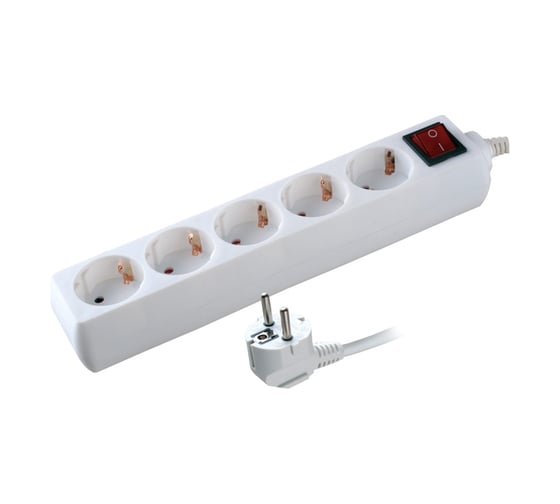 Бытовой удлинитель с заземлением Volsten S 5x1,5-ZDV, 9330