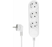 Бытовой удлинитель Power Cube 3р с/з, без выкл. 2200 Вт, 10 А, 1.5 м 30,75 (белый) PC-3-1,5M