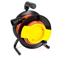 Силовой удлинитель МПП УДЛИНИТЕЛЬ одна розетка на катушке без заземления 30 метров\УС-1-30 1 роз б\з ПВС 2*0,75 30 м\220В 999000000000601 23654139