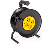 Удлинитель на катушке МПП УДЛИНИТЕЛЬ УС-4-30 4 розетки без заземления, ПВС 2х0,75, 30 м 999000000000703