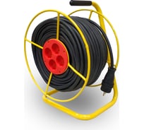 Удлинитель на катушке ПРОВОДНИК Стандарт (четыре розетки) КГТП 2x2,5, 50 м S22550PRO