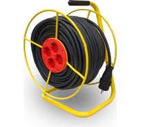 Удлинитель на катушке ПРОВОДНИК Стандарт (четыре розетки) КГТП 3x0,75, 20 м S307520PRO