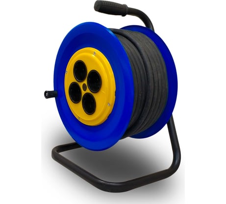 Удлинитель на катушке ПРОВОДНИК Профи (четыре розетки) КГТП 2x2,5, 30 м P22530PRO