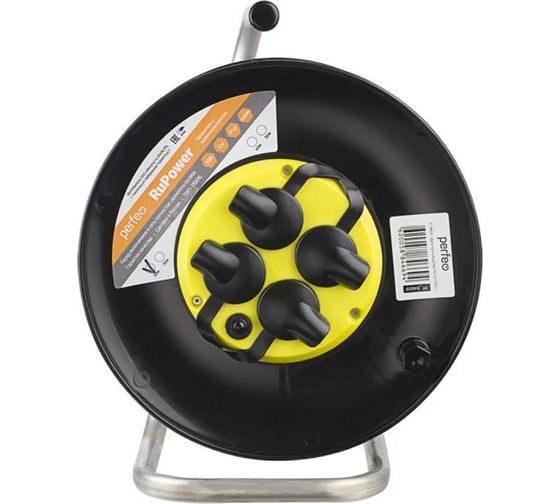 Удлинитель на катушке без заземления Perfeo "RU POWER" 20м, 30015477