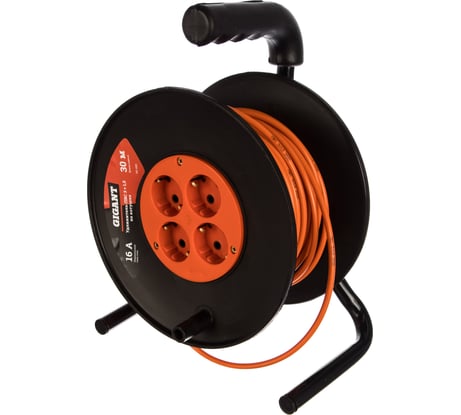 Удлинитель Gigant ПВС 3x1,5 30м на катушке 80072