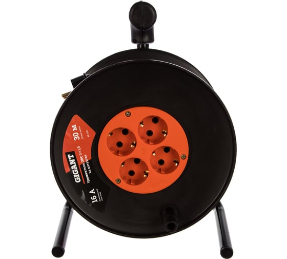 Удлинитель Gigant ПВС 3x1,5 30м на катушке 80072