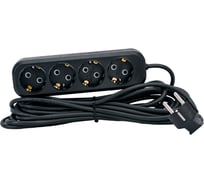 Бытовой удлинитель Gigant с заземлением ПВС 3x0,75 4 гнезда 7м 80089