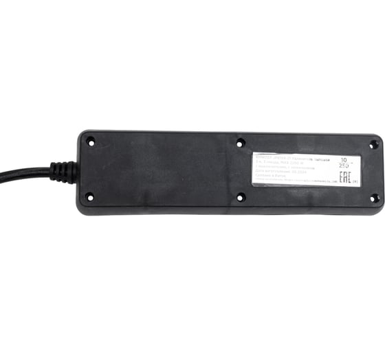 Удлинитель ЮПИТЕР 3 м черный JP8104-21