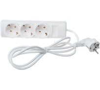 Удлинитель Профессионал ПРЕМИУМ 3 гнезда 2200Вт с заземлением 1,5м 5507