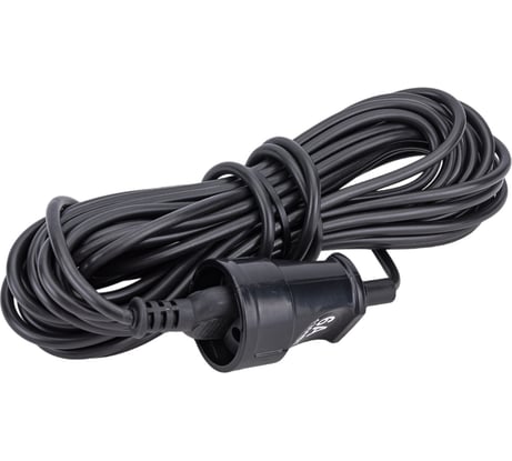 Силовой удлинитель SVET (ПВС 2x0,75) 10м/6А/1300Вт Б/З УХ6-1-10 SV0425-0001
