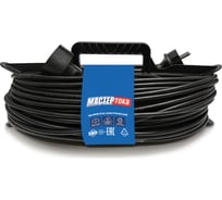 Удлинитель-шнур на рамке Мастер Тока КГТТбм 3x1,5 черн 30 сз впк УШР0021