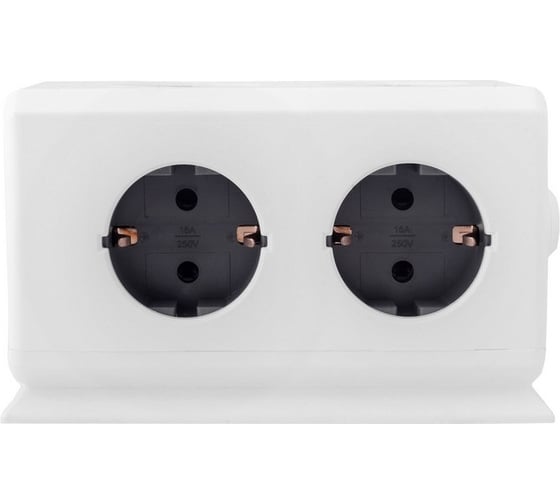 Удлинитель ROCKETSOCKET BiCube Extended 6 Euro 16A, 4 USB 3A+C с блоком 5В/3.1А, кабель 1,5 м  цвет белый GNS5003