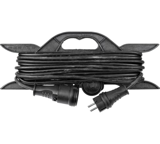 Силовой удлинитель-шнур на рамке TDM ELECTRIC каучук, КГ, IP44, штепс. гнездо с/з, 3700 Вт, 10м Народный SQ1307-0231