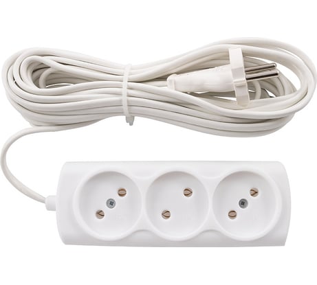 Удлинитель Engy Эконом 7 метров, 3 розетки, ШВВП 2х075 186717