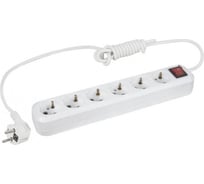 Сетевой фильтр 6 розеток, 5м, с/з, V.I.-TOK СФУ6-Евк. РОС 203405
